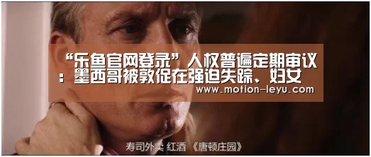 “乐鱼官网登录”人权普遍定期审议:墨西哥被敦促在强迫失踪、妇女权利和新闻自由方面继续取得进展(图3) 乐鱼体育